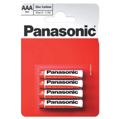 Panasonic AAA 4 Pack Box of 12