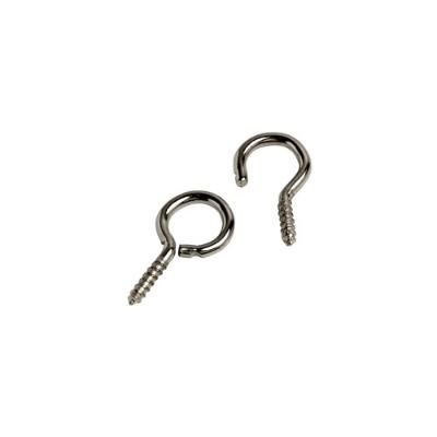 Net Wire Hooks (Pk 6Hks & 6Eyes)Si