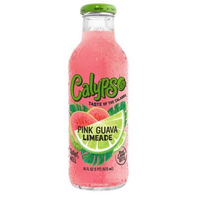 Calypso Pink Guava Limeade 473ml (16 fl oz) x 12