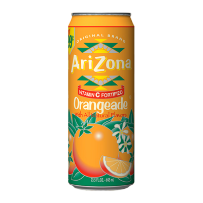 Arizona Orangeade 695ml (23.5 fl oz) x 24