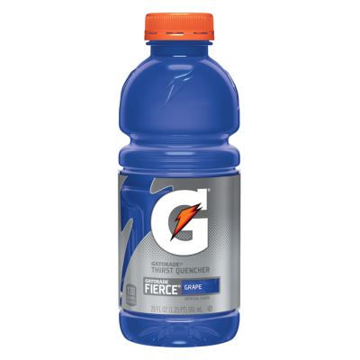 Gatorade Fierce Grape 591ml (20 fl oz) x 24