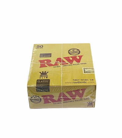 Raw Classic King Size Slim 50 Per Box