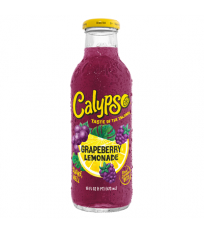 Calypso Grapeberry Lemonade 473ml (16 fl oz) x 12