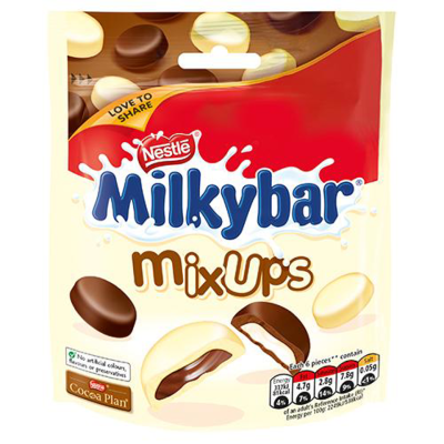 Milkybar Mix Ups Bags 95g x 8