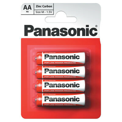 Panasonic AA 4 Pack Box of 12