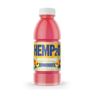 HEMP 2 O Apricot Blueberry 500ml x 12