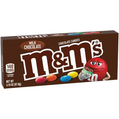 M&M's Milk Chocolate Theatre Box 3.1oz x 12 