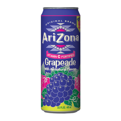 Arizona Grapeade 695ml (23.5 fl oz) x 24