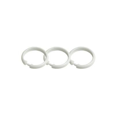 Shower Rod Rings (Pk 12) Wh