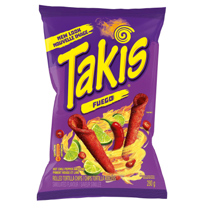 Takis Fuego Hot Chilli Pepper & Lime 9.9oz  x 14