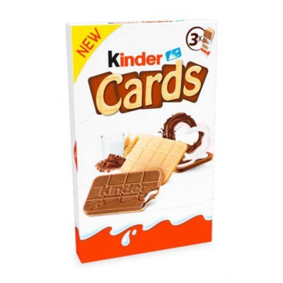 Kinder Cards 76.8g x 18