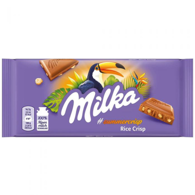 Milka Rice Crispy 100g x 20