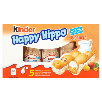 Kinder Happy Hippo Biscuit Cocoa 30.7g x 28