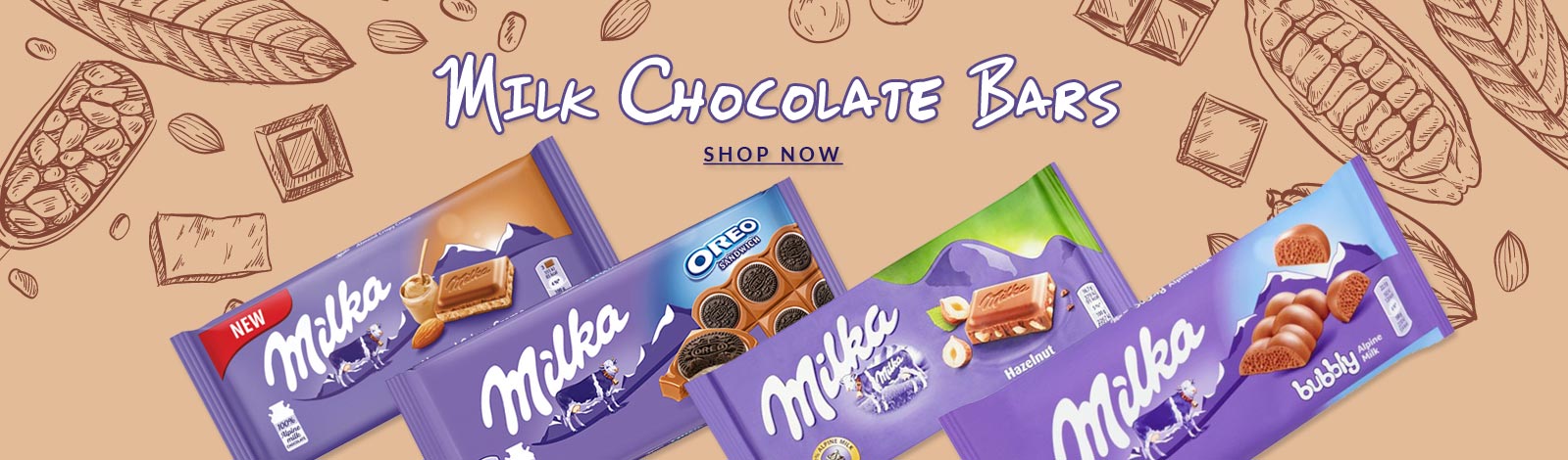 Milka chocolate bar